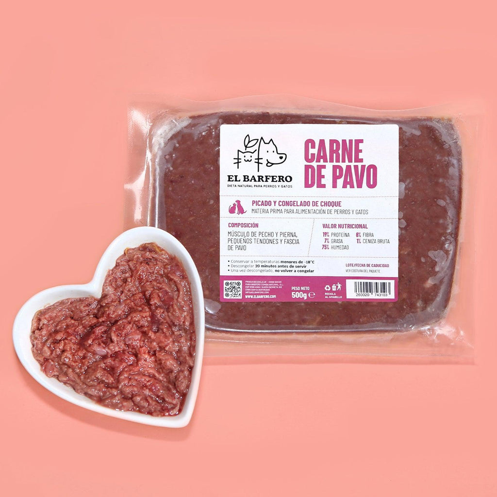 Carne de pavo - El Barfero