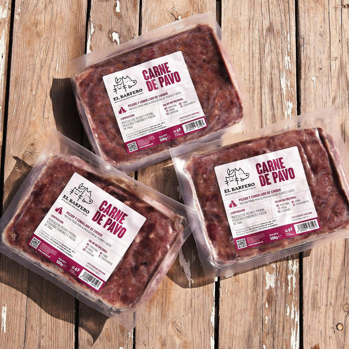Carne de pavo - El Barfero