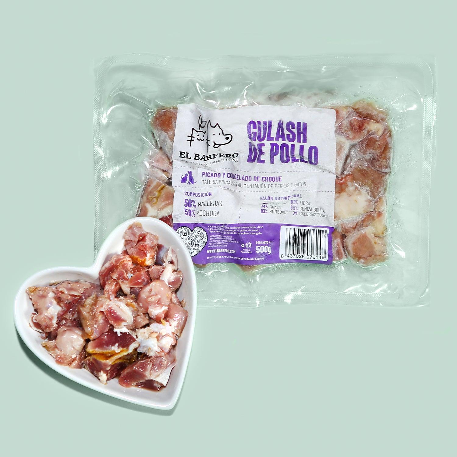 Gulash de pollo - El Barfero