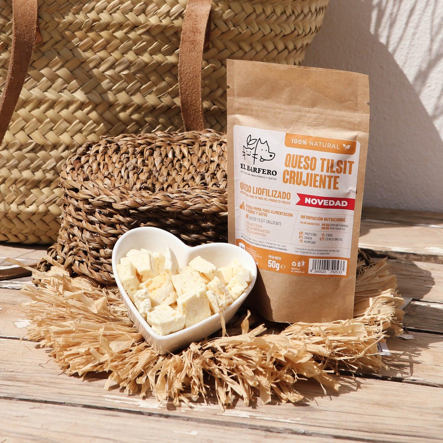 Queso crujiente - El Barfero