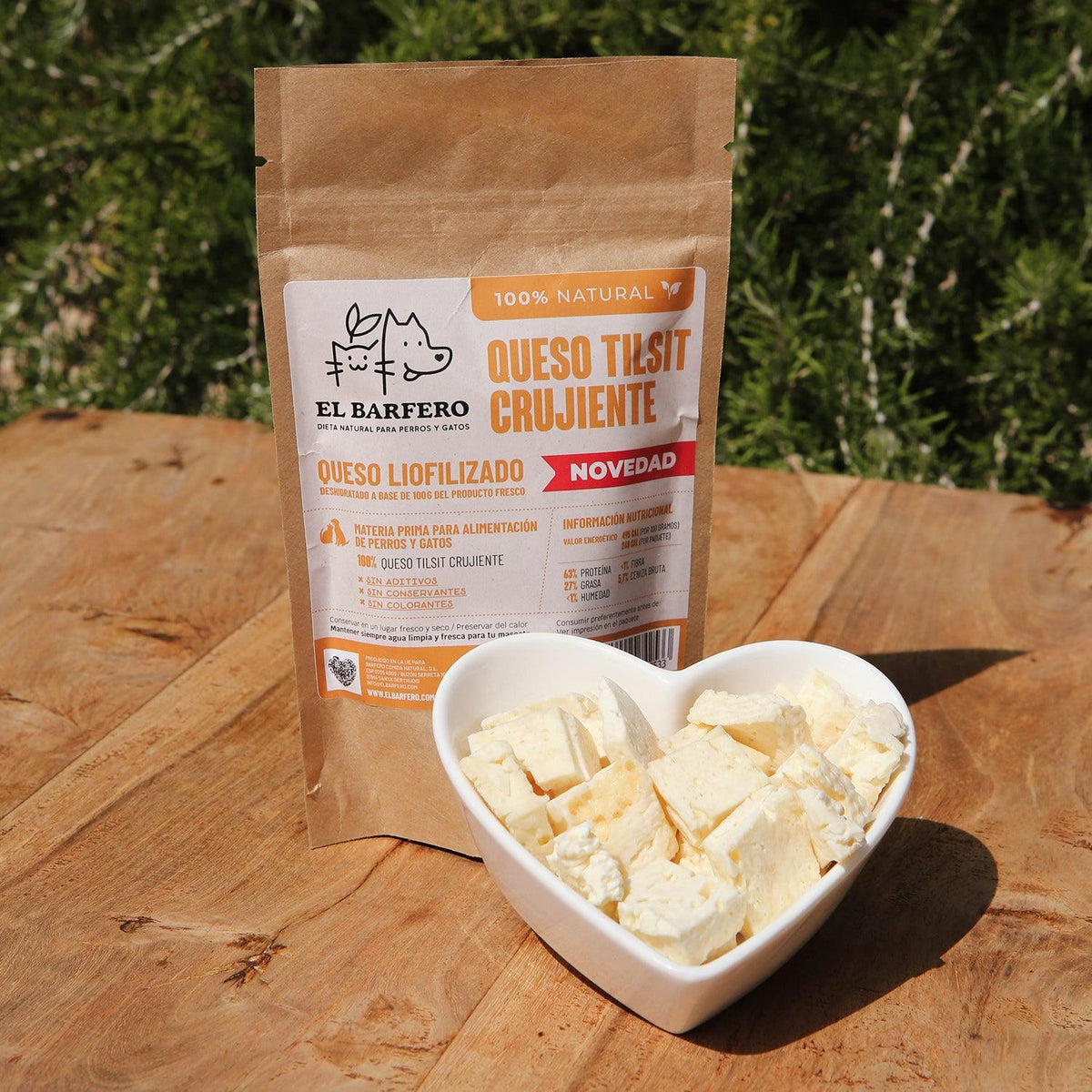 Queso crujiente - El Barfero