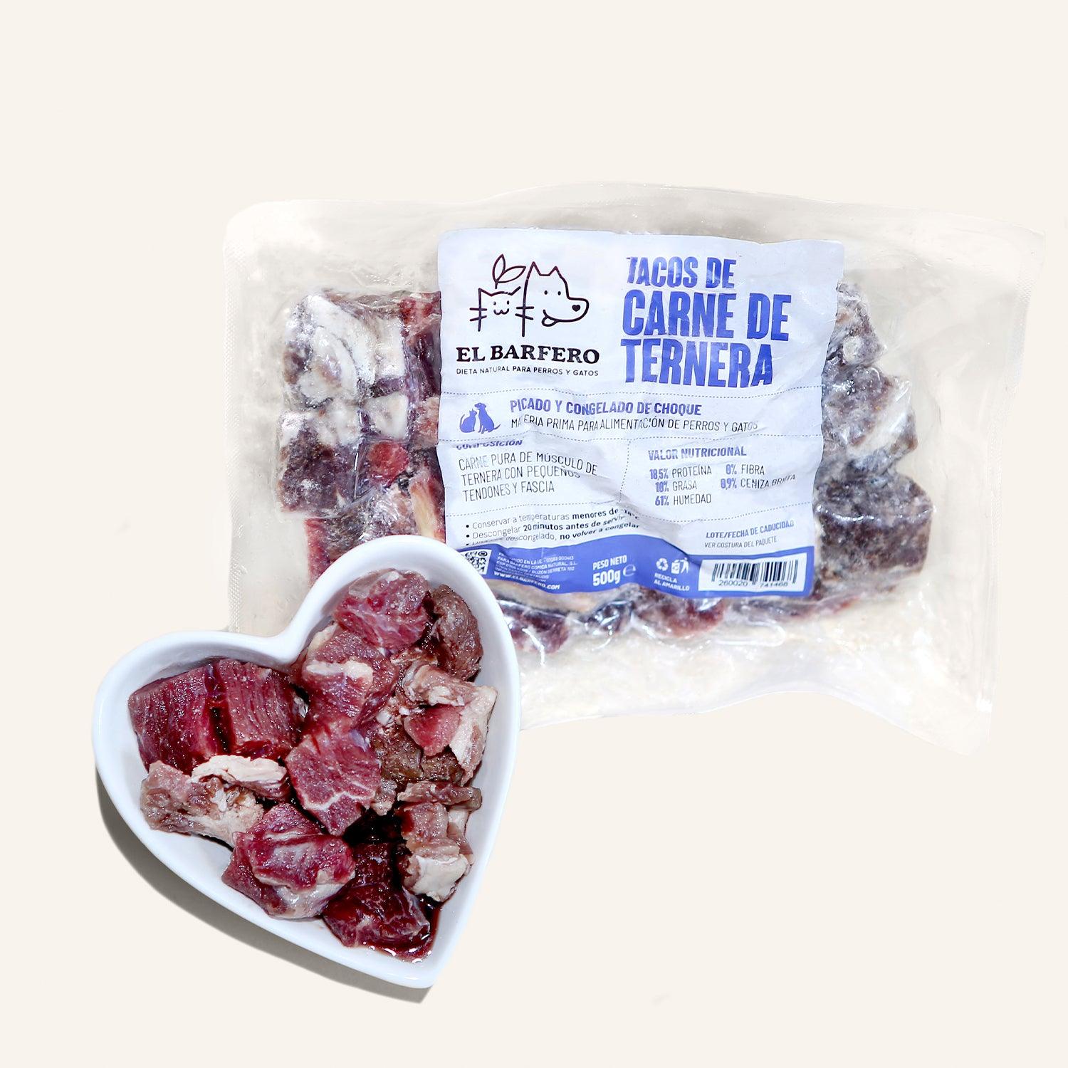 Tacos de ternera - El Barfero