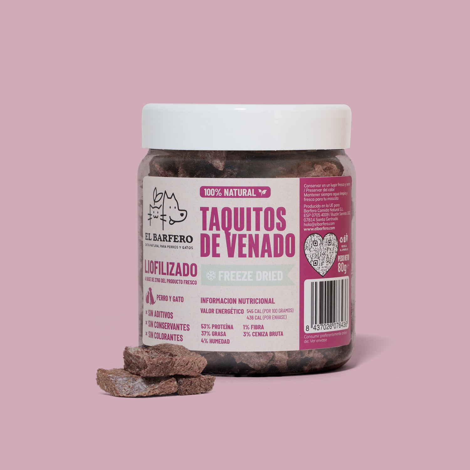 Taquitos de venado 80g