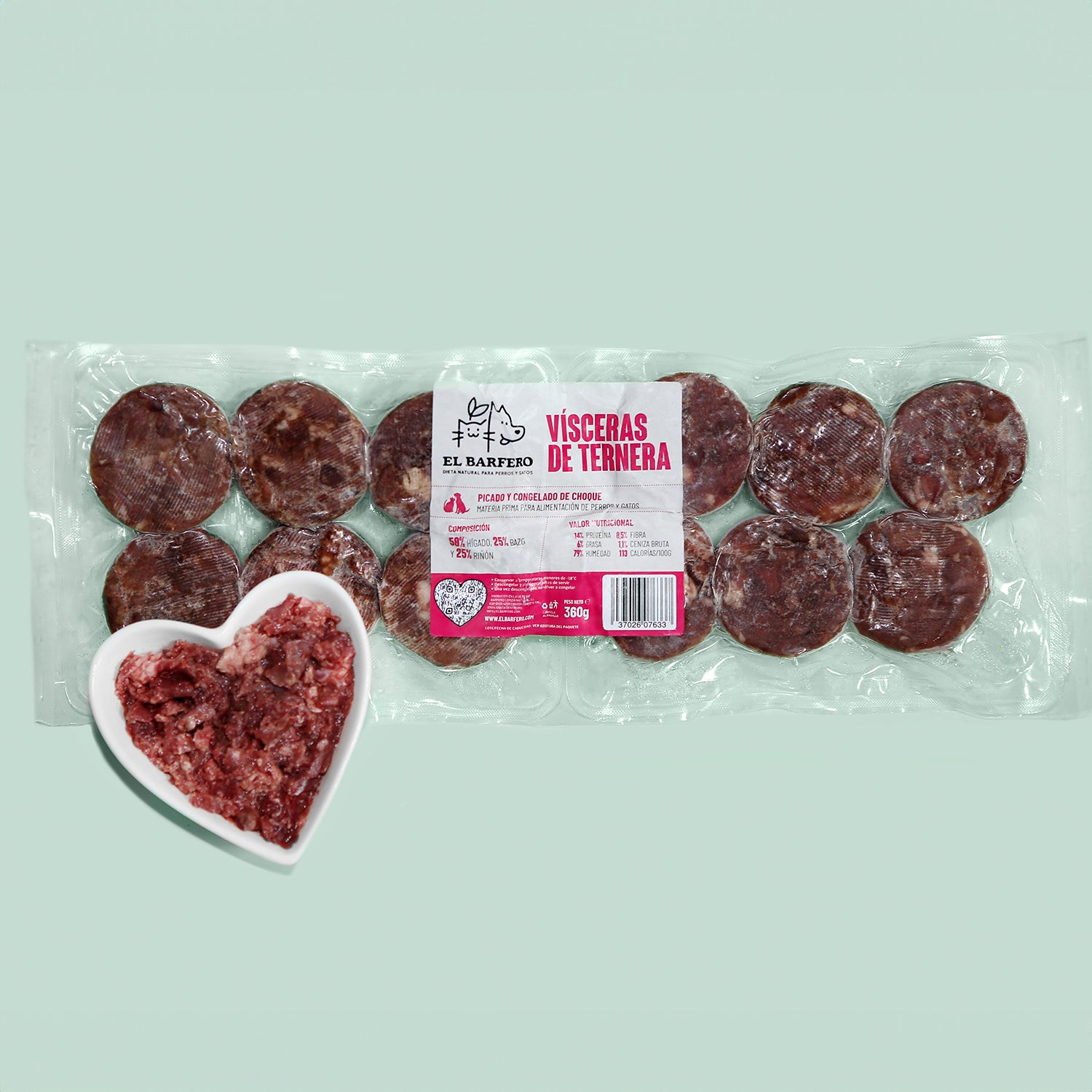 Vísceras de ternera 360g