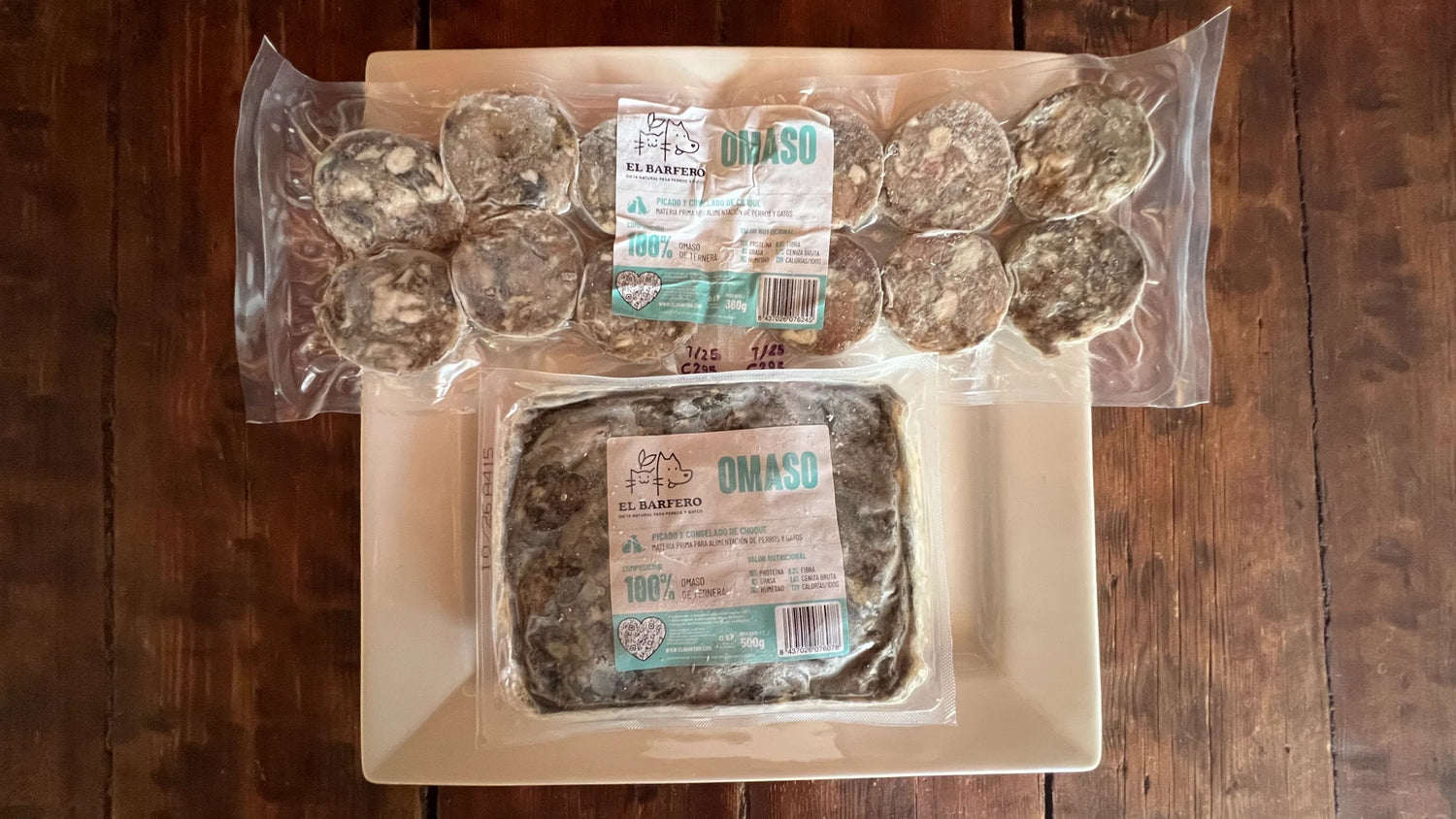 El Barfero menu_omaso
